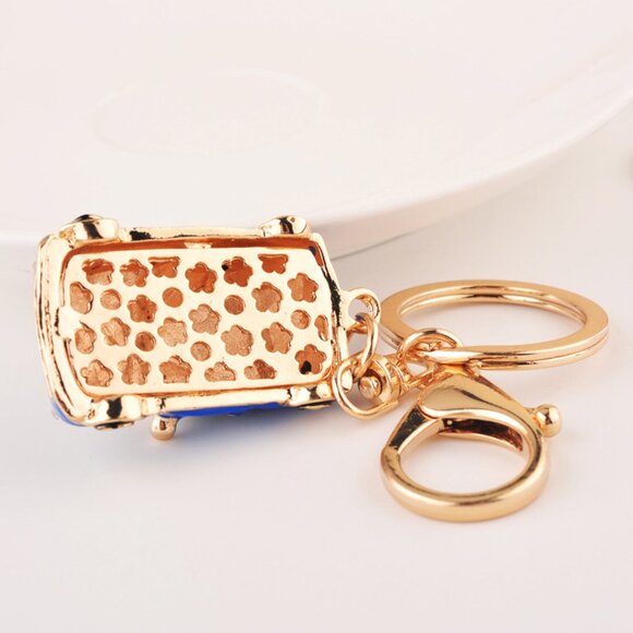 Blue Car Keychain Car Charm Car Bag Charm - Picture 5 of 8